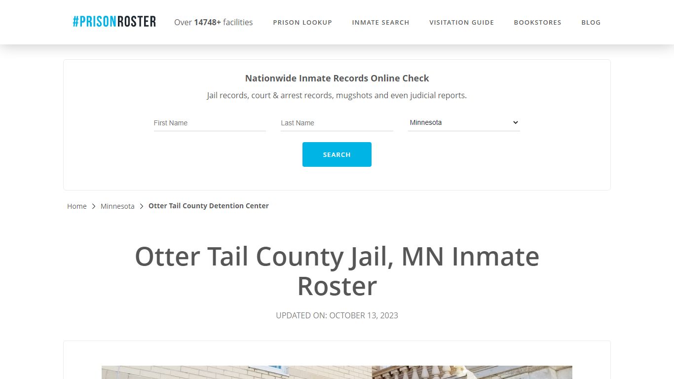 Otter Tail County Jail, MN Inmate Roster - Prisonroster